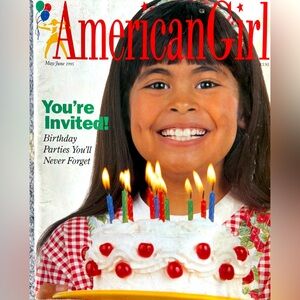 May/June 1995 American Girl Magazine Party PAPER DOLL Pleasant Company RARE
